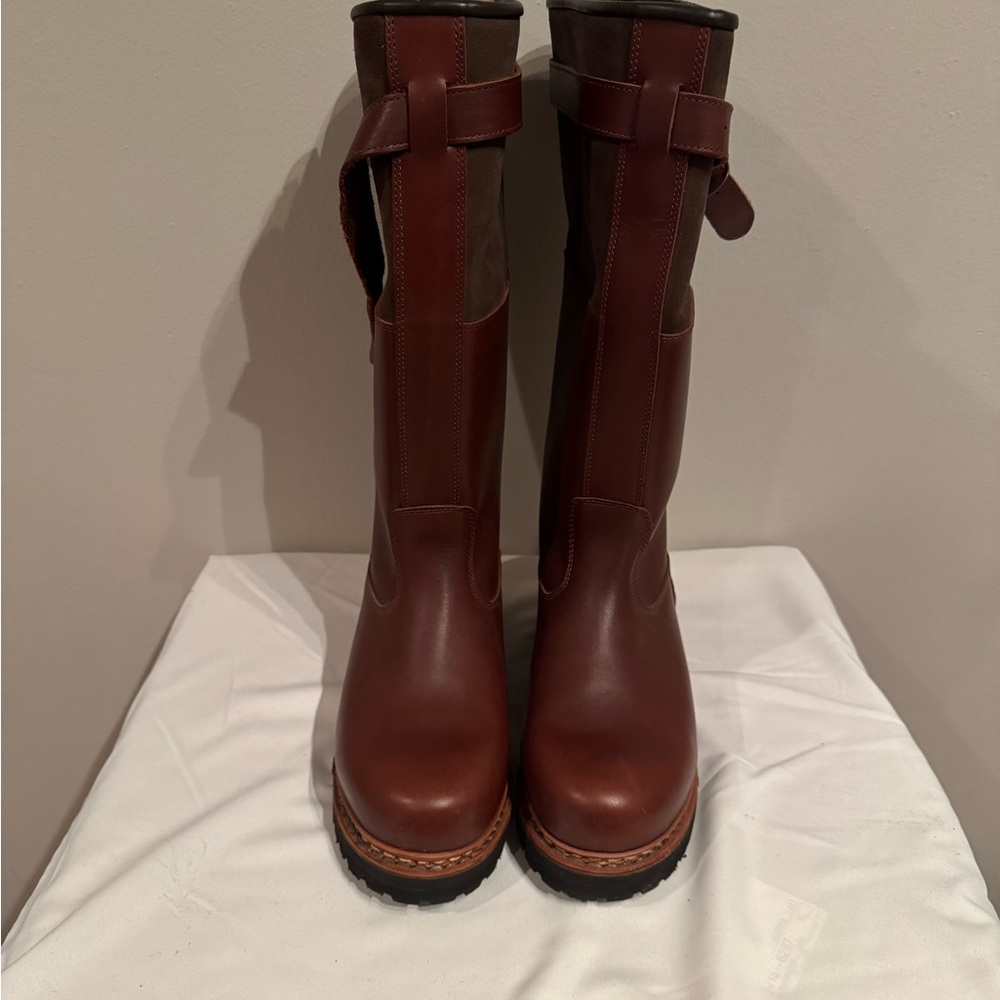 Alico Husky Leather Boots (Shearling Lining)